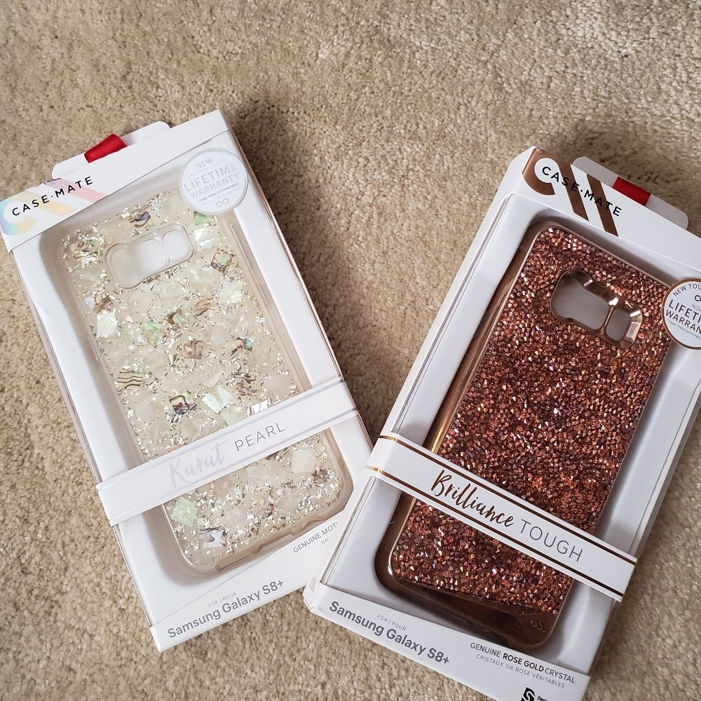 Samsung Galaxy S8+ Casemate phone cases bundle.